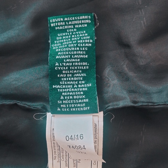 Lauren Ralph Lauren Black Quilted Jacket Women’s S Fall Winter Preppy Outerwear - Picture 11 of 12